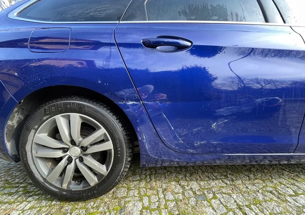 Peugeot 308 cena 43999 przebieg: 117000, rok produkcji 2018 z Poznań małe 326
